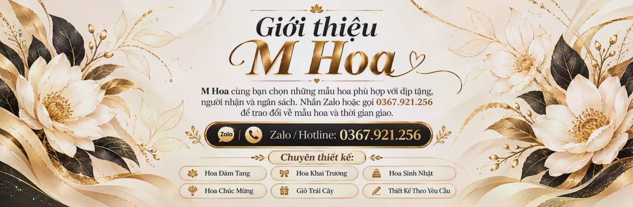 Ảnh bìa Shop hoa tươi Sơn Tây Hà Nội - Chăm chút món quà từ sắc hoa